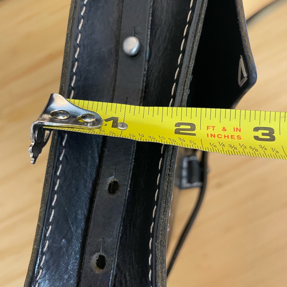 Madewell EUC NWOT Black Leather Crossbody Bag - Picture 2 of 7